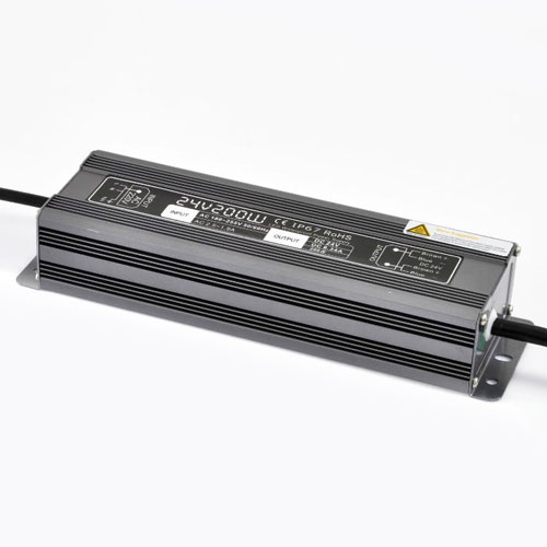 200W8.33A DC24V Constant Voltage Outdoor Waterproof IP67 Switching LED Driver Transformer Power Supply For LED Light Strips